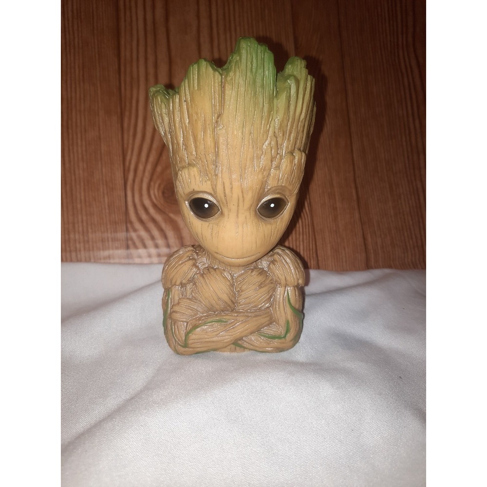 Guardians of the Galaxy Groot 6" Vinyl Plastic Coin Bank Marvel Bust Head